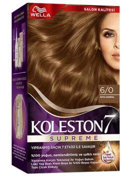 KOLESTON SAÇ BOYASI SET NO:6/0 Koyu Kumral