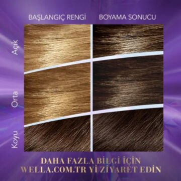 KOLESTON SAÇ BOYASI SET NO:6/1 Koyu Küllü Kumral