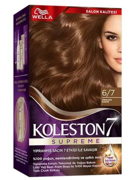 KOLESTON SAÇ BOYASI SET NO:6/7 Çikolata Kahve