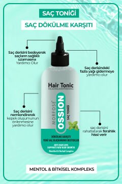 MORFOSE OSSİON SAÇ TONİĞİ 300ml Dökülme Karşıtı Menthol & Herbal Complex
