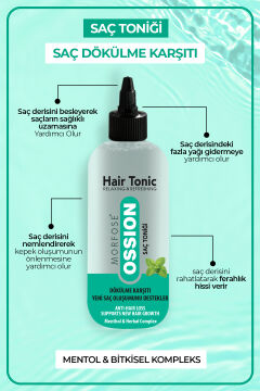 MORFOSE OSSİON SAÇ TONİĞİ 300ml Dökülme Karşıtı Menthol & Herbal Complex