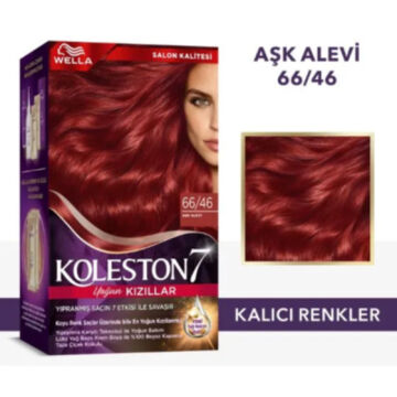 KOLESTON SAÇ BOYASI SET NO:66/46 Aşk Alevi