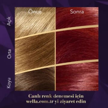 KOLESTON SAÇ BOYASI SET NO:66/46 Aşk Alevi