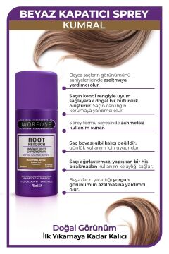 MORFOSE ROOT RETOUCH BEYAZ KAPATICI SPREY 75ML KUMRAL