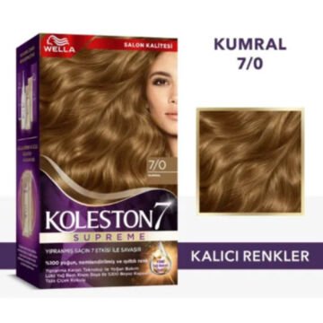 KOLESTON SAÇ BOYASI SET NO:7/0 Kumral