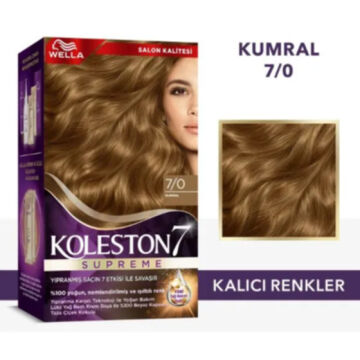 KOLESTON SAÇ BOYASI SET NO:7/0 Kumral