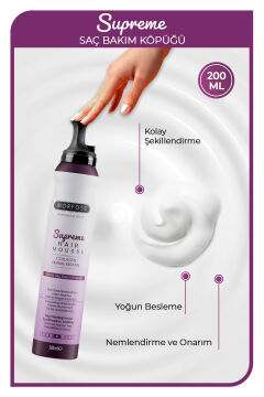 MORFOSE SAÇ KÖPÜĞÜ 200ML Supreme