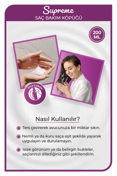 MORFOSE SAÇ KÖPÜĞÜ 200ML Supreme