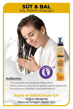 MORFOSE SAÇ KÖPÜĞÜ 200ML SÜT BAL