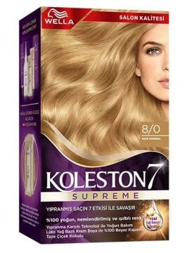 KOLESTON SAÇ BOYASI SET NO:8/0 Açık Kumral