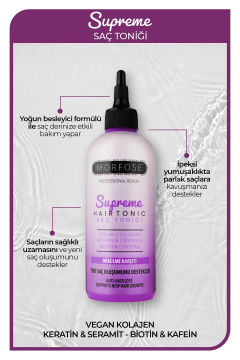 MORFOSE SAÇ TONİĞİ 300ML SUPREME DÖKÜLME KARŞITI
