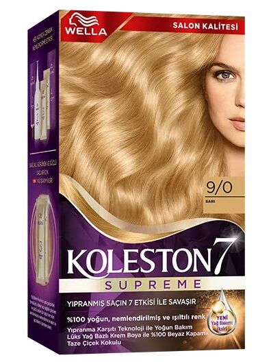 KOLESTON SAÇ BOYASI SET NO:9/0 Sarı