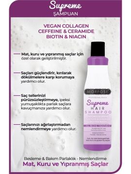 MORFOSE ŞAMPUAN 500ml Supreme
