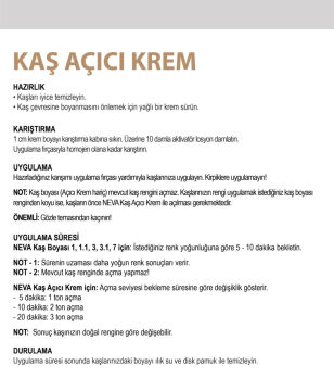 NEVA KAŞ AÇICI KREM