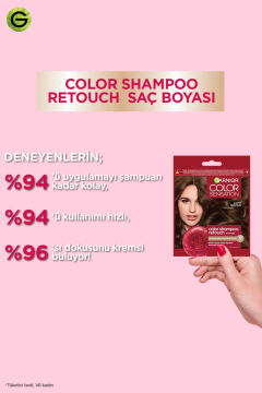 GARNIER COLOR SENSATION ŞAMPUAN SAÇ BOYASI 2.0 Siyah