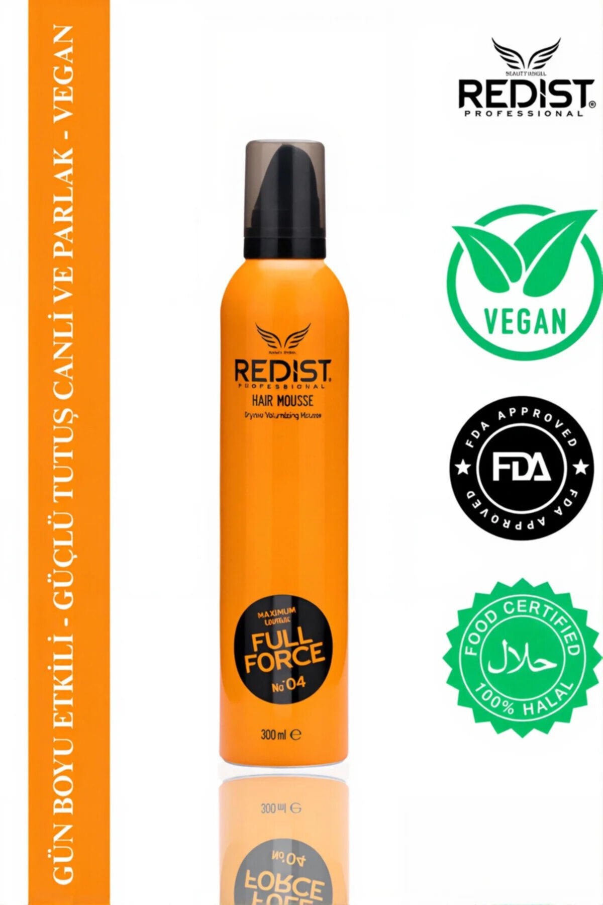 REDIST SAÇ BAKIM KÖPÜĞÜ 300ML FULL FORCE
