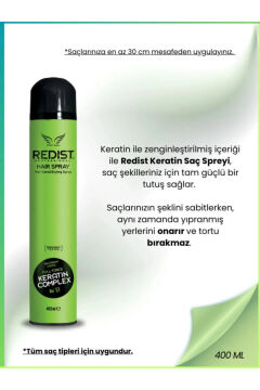REDIST SAÇ SPREYİ 400ml KERATİN COMPLEX MAXIMUM CONTROL