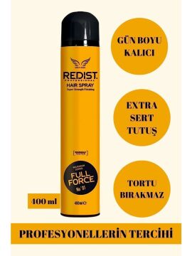 REDIST SAÇ SPREYİ 400ml SARI FULL FORCE MAXIMUM CONTROL