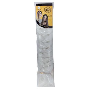NANO ABSOLUTE AFRİKA ÖRGÜ SAÇ 165GR BEYAZ G-1093