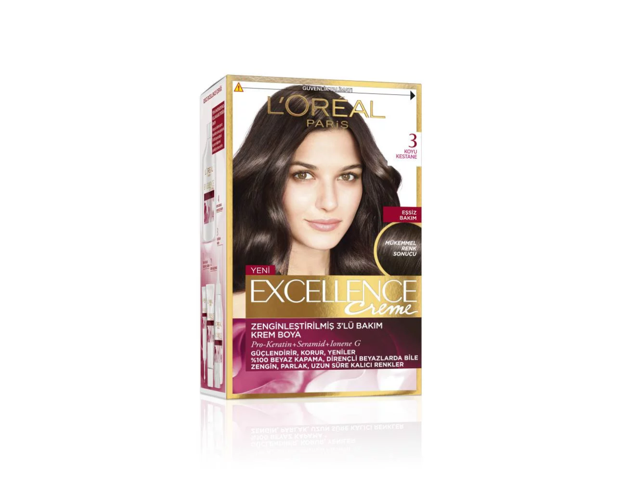 LOREAL EXCELLENCE SET SAÇ BOYASI CREME 3
