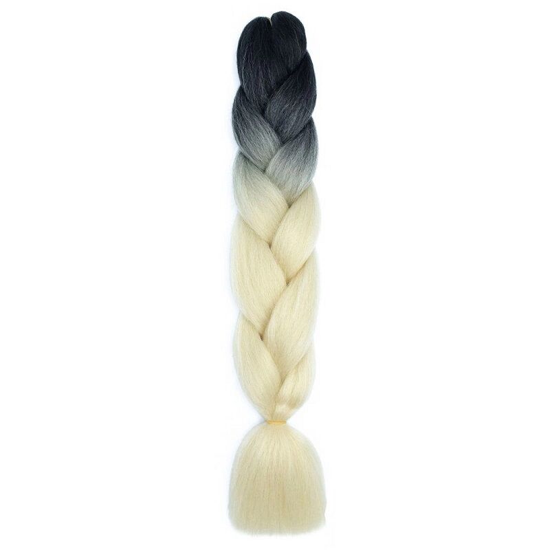 NANO ABSOLUTE AFRİKA ÖRGÜ SAÇ 165GR SİYAH-BEJ G-1239