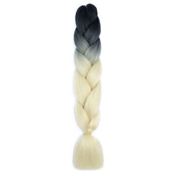 NANO ABSOLUTE AFRİKA ÖRGÜ SAÇ 165GR SİYAH-BEJ G-1239