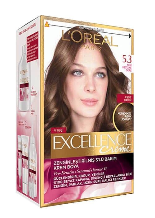 LOREAL EXCELLENCE SET SAÇ BOYASI CREME 5.3
