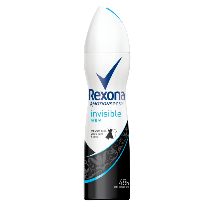 REXONA BAYAN DEODORANT AQUA BLACK WHITE