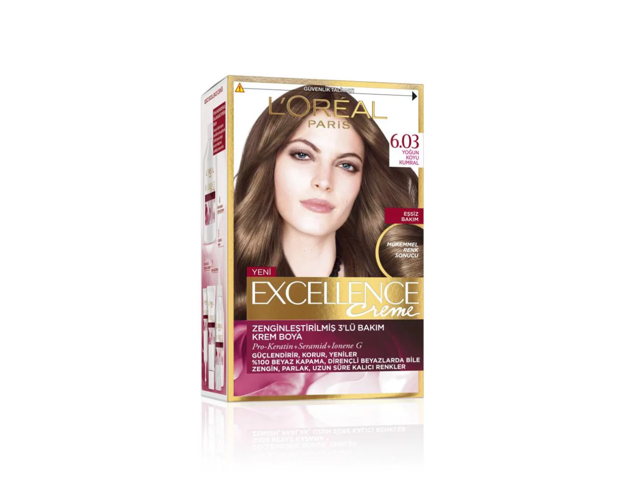 LOREAL EXCELLENCE SET SAÇ BOYASI CREME 6.03