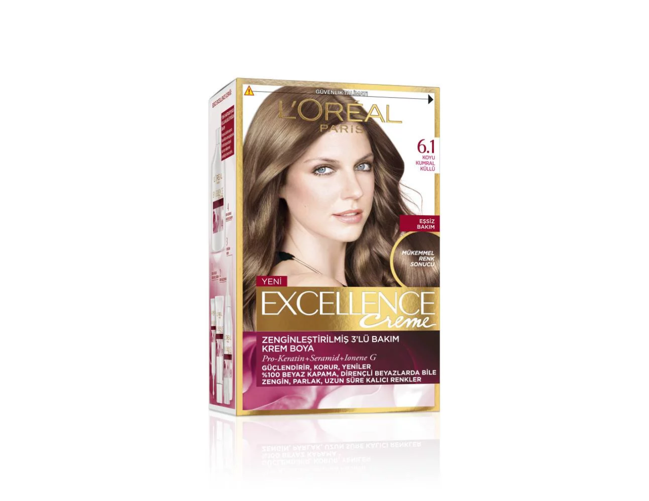 LOREAL EXCELLENCE SET SAÇ BOYASI CREME 6.1