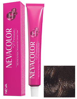 NEVACOLOR SAÇ BOYASI 4.90 ÇOK YOĞUN TÜTÜN KAHVE