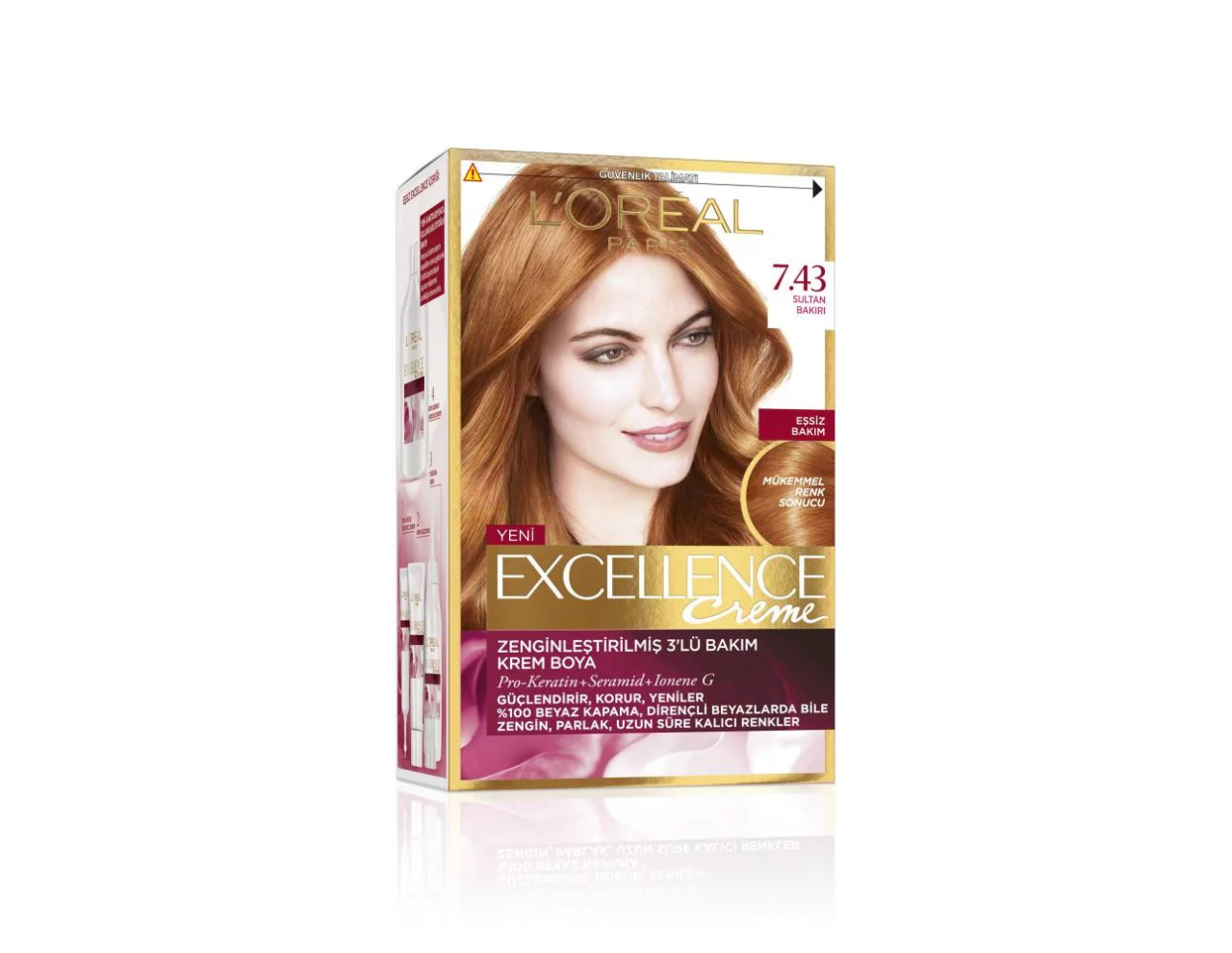 LOREAL EXCELLENCE SET SAÇ BOYASI CREME 7.43