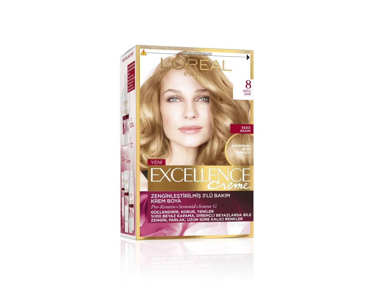 LOREAL EXCELLENCE SET SAÇ BOYASI CREME 8
