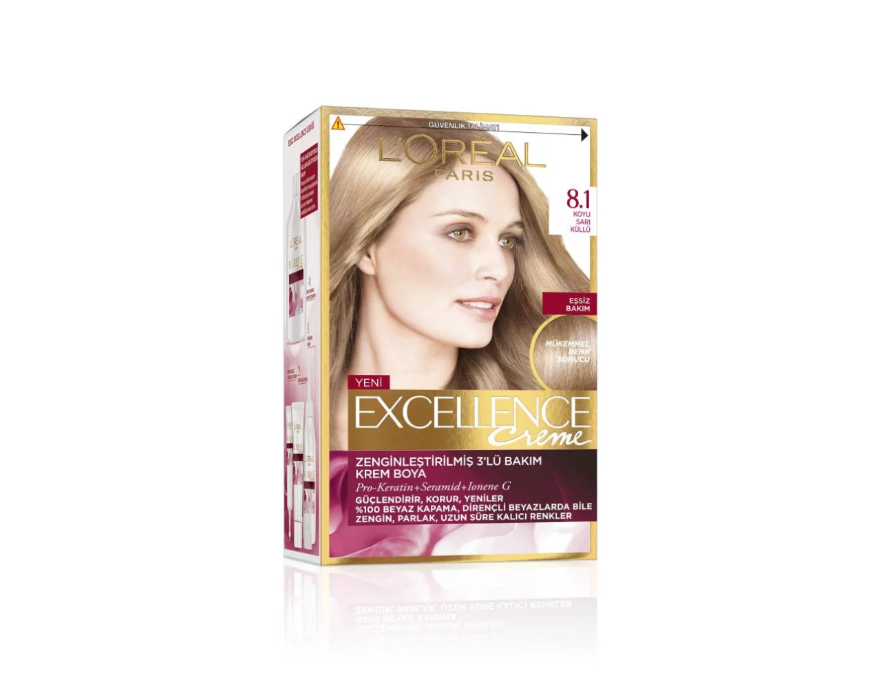 LOREAL EXCELLENCE SET SAÇ BOYASI CREME 8.1