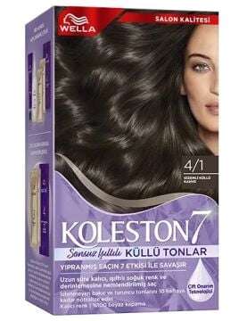 KOLESTON SAÇ BOYASI SET NO:4/1 Gizemli Küllü Kumral