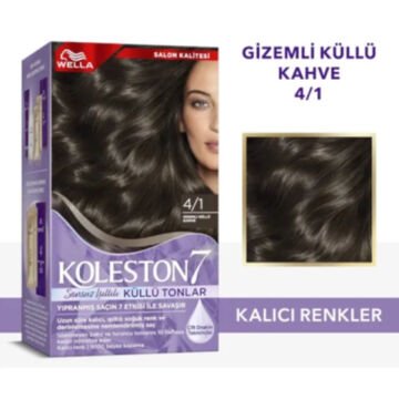 KOLESTON SAÇ BOYASI SET NO:4/1 Gizemli Küllü Kumral