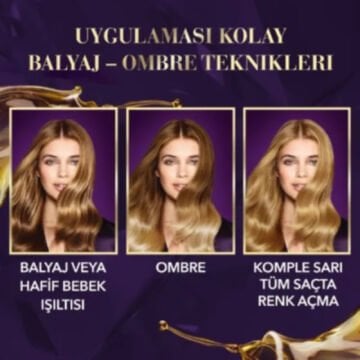 KOLESTON SAÇ BOYASI Balyaj - Ombre Kiti