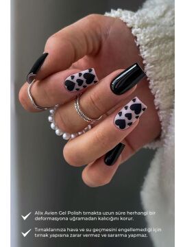 ALİX AVİEN Uv Kalıcı Oje - Gel Polish 12 ML NO:001