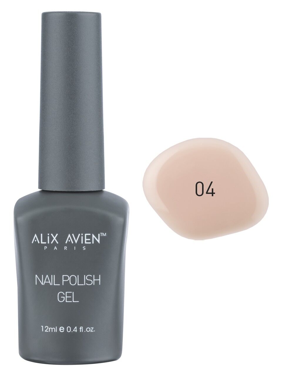 ALİX AVİEN Uv Kalıcı Oje - Gel Polish 12 ML NO:004