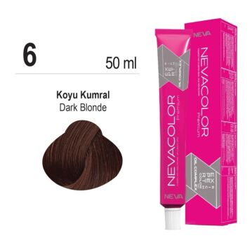 NEVACOLOR SAÇ BOYASI 6. KOYU KUMRAL