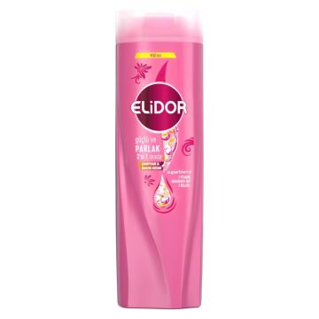ELİDOR ŞAMPUAN 400ml GÜÇLÜ VE PARLAK 2'Sİ BİRARADA