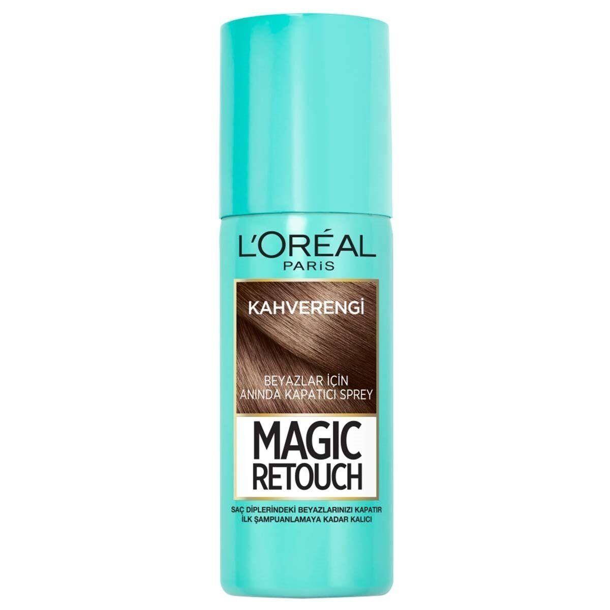 LOREAL MAGIC RETOUCH SAÇ DİP KAPATICI KAHVERENGİ