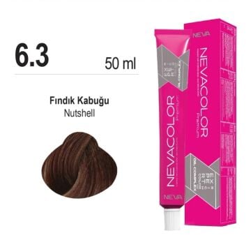 NEVACOLOR SAÇ BOYASI 6.3 FINDIK KABUĞU