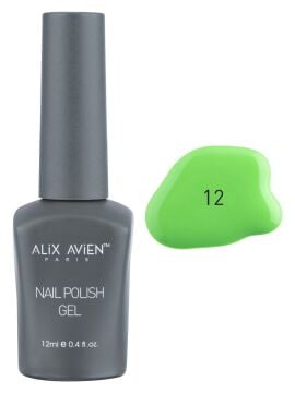 ALİX AVİEN Uv Kalıcı Oje - Gel Polish 12 ML NO:012
