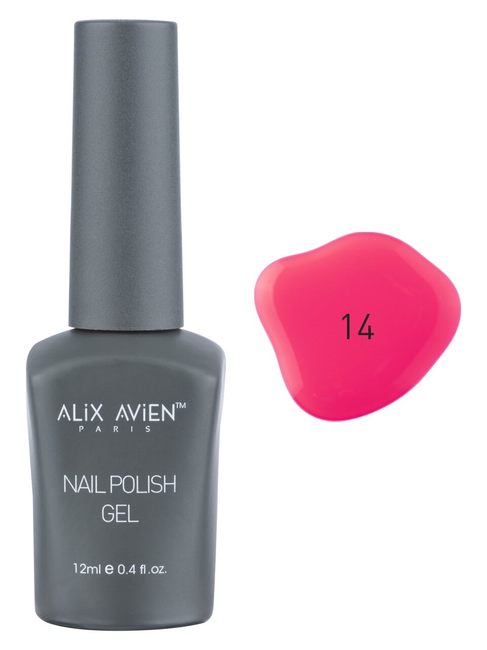 ALİX AVİEN Uv Kalıcı Oje - Gel Polish 12 ML NO:014