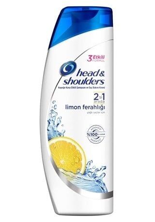 HEAD&SHOULDERS ŞAMPUAN 300ml Limon Ferahlığı  2IN1