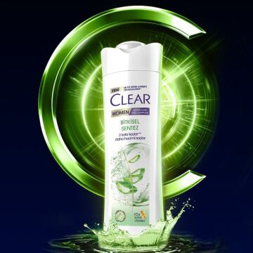 CLEAR WOMEN ŞAMPUAN 350ml Bitkisel Sentez Aloe Ver