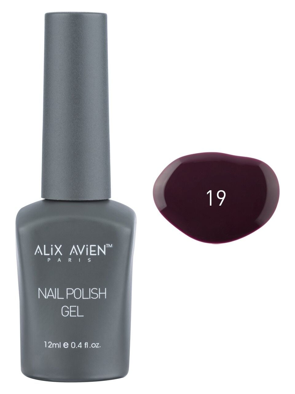 ALİX AVİEN Uv Kalıcı Oje - Gel Polish 12 ML NO:019