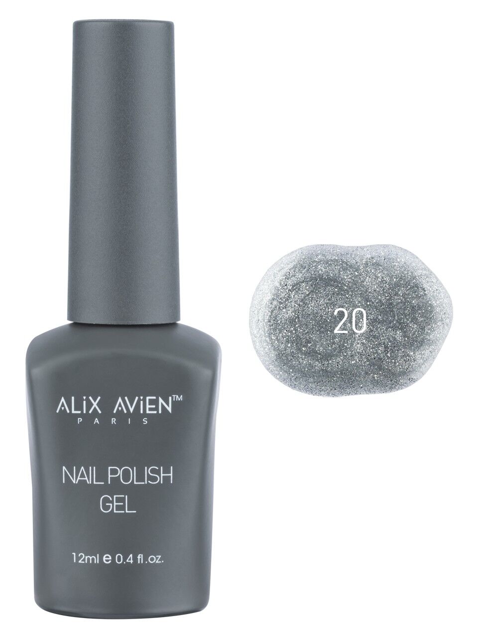 ALİX AVİEN Uv Kalıcı Oje - Gel Polish 12 ML NO:020