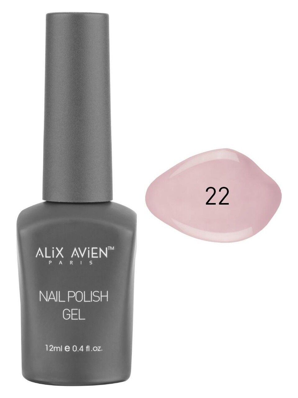 ALİX AVİEN Uv Kalıcı Oje - Gel Polish 12 ML NO:022
